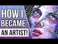 I QUIT UNIVERSITY TO BE AN ARTIST! How I Became a Full Time Artist | YTAC
