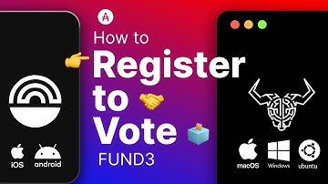 Cardano How To Register to Vote in Catalyst FUND3