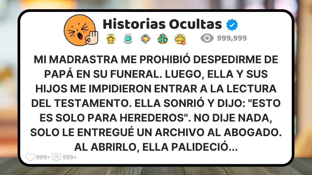 Mi Madrastra Me Excluyó De La Herencia De Papá, Pero Le Entregué Al Notario La Última Voluntad Verda