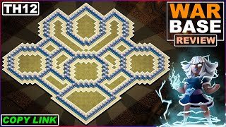 NEW TH12 War Base 2022 with Copy link | Anti 3 star Town Hall 12 Base | Clash of Clans