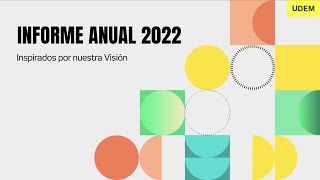 Informe Anual 2022 | Universidad de Monterrey