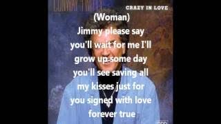Conway Twitty-Don't Cry Joni (With lyrics)