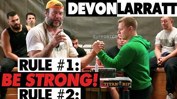 THE 3 MOST IMPORTANT RULES of Armwrestling! Devon Larratt Germany Seminar @ PIN EM ALL