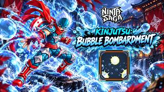 Ninja Saga - Kinjutsu: Bubble Bombardment Skill Preview screenshot 3
