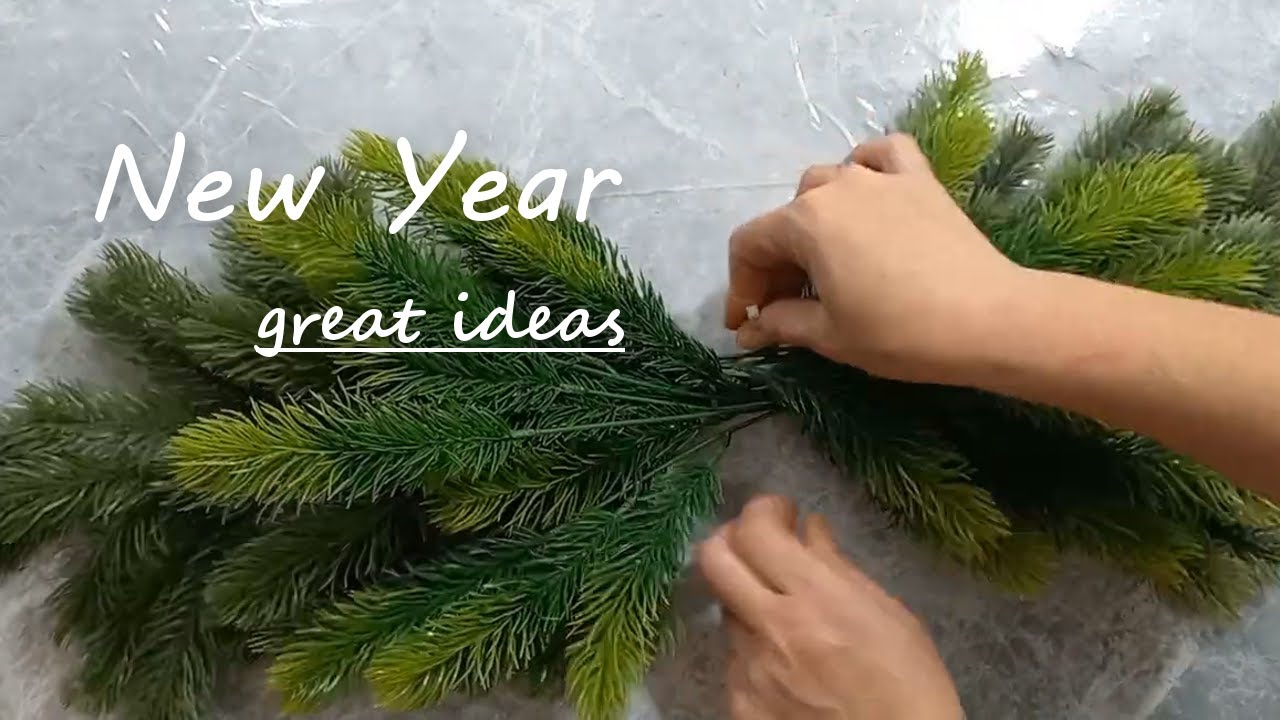 5 Рождественских украшений своими руками для стола и дома | 5 простых идей