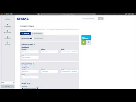 GRENKE Partner Portal FAQ:  How to change from paper to e contract