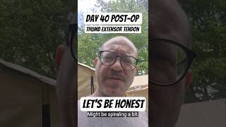 Day 40 post-op and we are tackling the big picture: getting organized. 🛠️