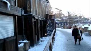 Winter Efteling (2010-2011) - Joris En De Draak in de sneeuw en in het donker