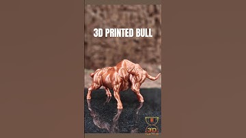 Ole! #3dprinting #timeto3d #asmr #timelapse #satisfying #bull #stockmarket #trending #reels #shorts
