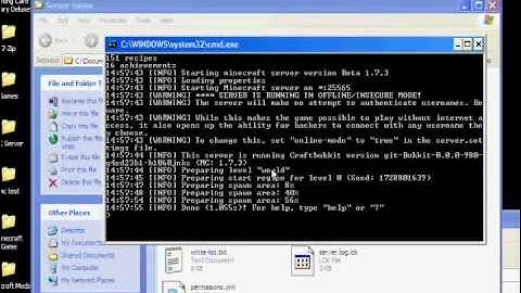 *OLD* How to Make a Bukkit Server (Troubleshooting)