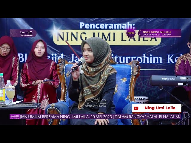 NING UMI LAILA - HALAL BI HALAL MASJID BAITURROHIM KEBRAON II/31 - KARANGPILANG - SURABAYA class=