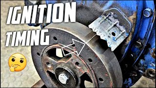 Ignition timing adjustment Corvette C2 C3