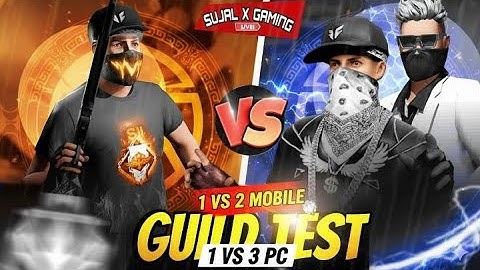 🔴LIVE GUILD TEST 1 VS 2 / FF LIVE | GUILD TEST LIVE / FREE FIRE LIVE 🔴 || #freefirelive #viralvideo
