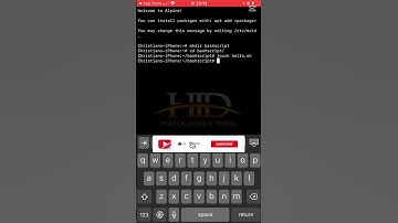 Run Linux Scripts on iPhone with iSH Shell 🖥️📱 | Bash Setup + First Script | #linux #iphone #tech