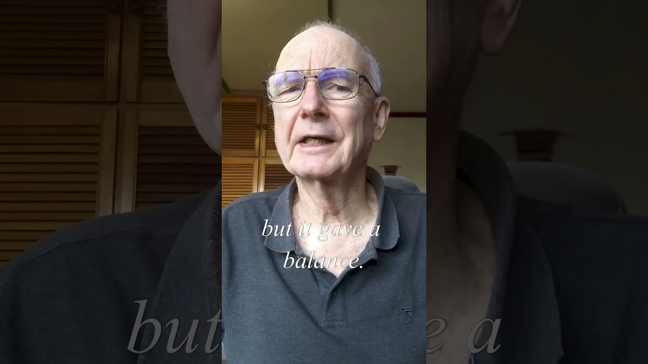 Old Age - we lose the wisdom of enough