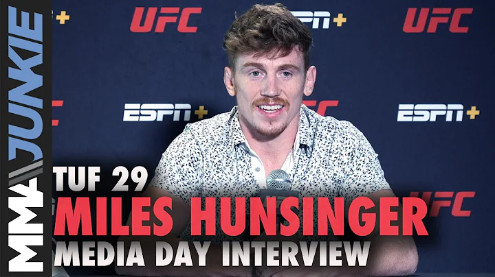 Meet 'TUF 29' cast: Miles Hunsinger set on MMA aft...
