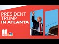 Trump in Atlanta | Streaming speech at UPS airport hub