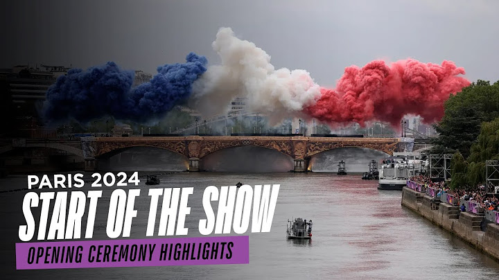 PBC - Paris 2024 🇫🇷 ✨ Opening Ceremony - START FROM THE PONT D'AUSTERLITZ