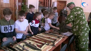 В гимназию «Новоскул» в гости пришли ветераны пограничных войск