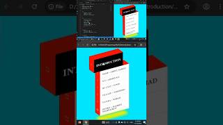 a short and lovely program through HTML CSS #html #css #it_by_mr_samad #programming #original