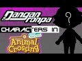 Danganronpa 1 characters in Animal Crossing New Horizons