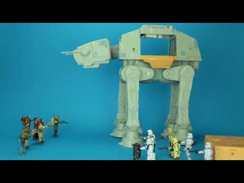 Rapid Fire Imperial AT-ACT - Rogue One vehicle from Hasbro