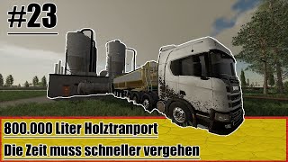 LS19 Nordfriesische Marsch 4-fach deutsch23 Veränderung der Zeit / 800000 Liter Holz transportieren