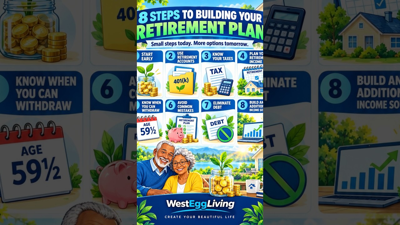 8 Steps To Building Your Retirement Plan