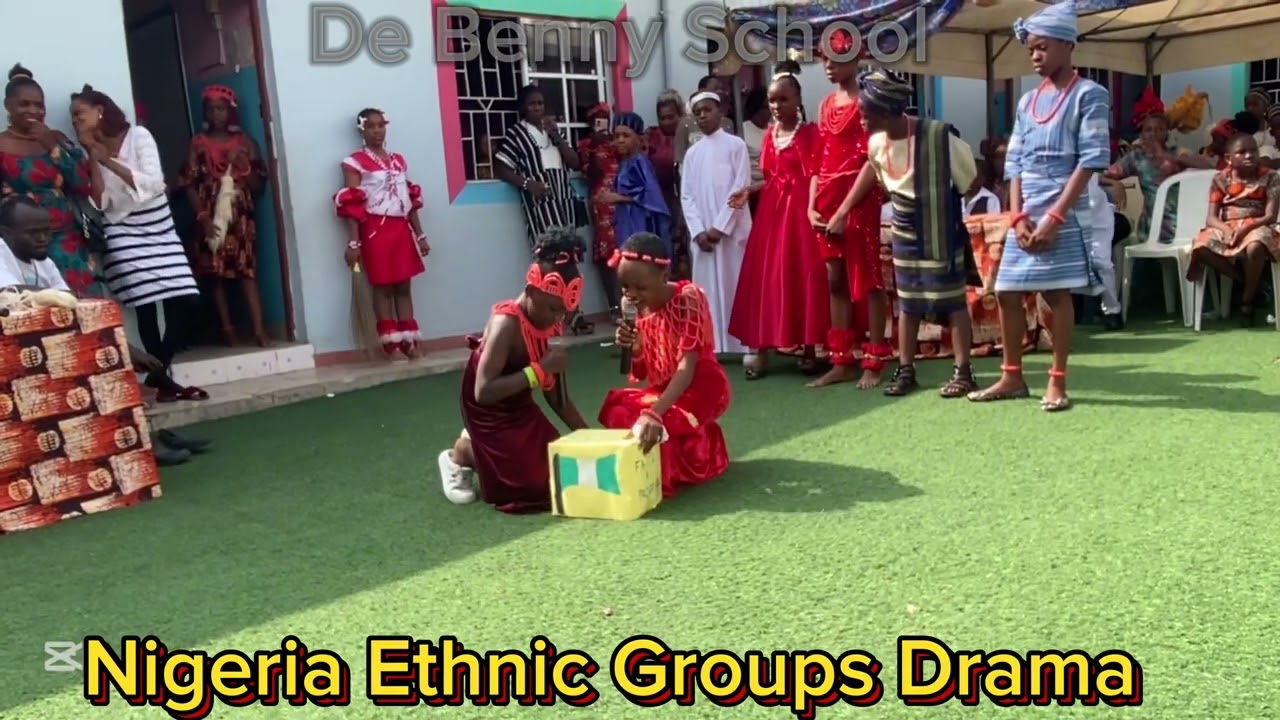 Unity in Diversity | Nigerian Ethnic Groups Cultural Day Drama by School Children