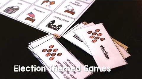 Election Unit for Special Education