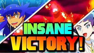 INSANE WIN! Leon is WAY TOO STRONG! LEON VS DIANTHA! | Pokemon Journeys Episode 122 Recap + Review