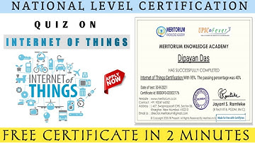 Quiz On Internet of Things | TOP 40 Internet of things Interview Questions and Answers | IOT Mcq