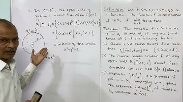 Real Analysis: Continuous functions on Metric Spaces. Lect. # 4 #realanalysis #metricspace