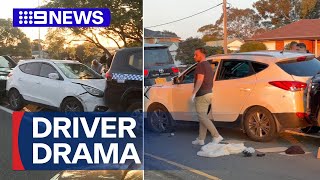 Three people arrested in south Sydney following police pursuit | 9 News Australia