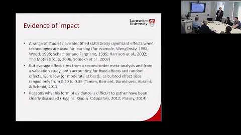 Don Passey: "Digital technologies - enhancing learning or shifting learning behaviours?"