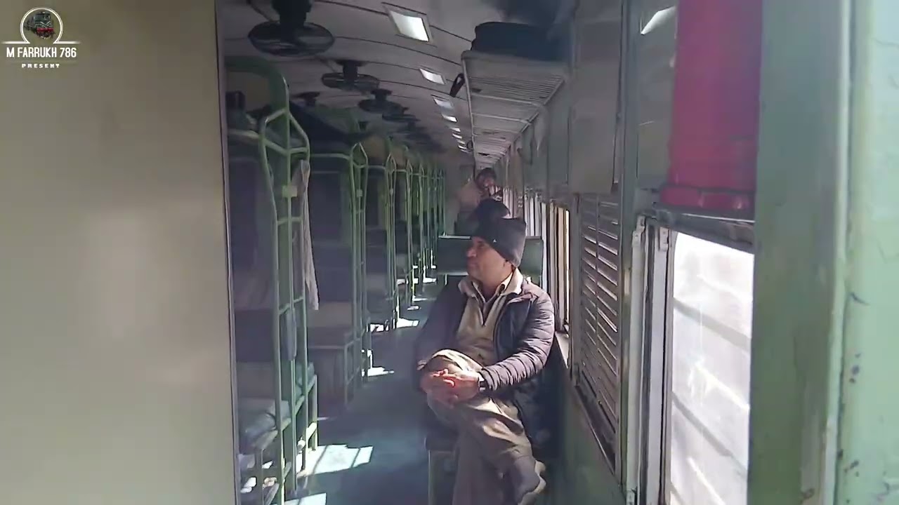 Jaffar Express 40-DN| Train Journey Rawalpindi To Bahawlpur| Pakistan Railway