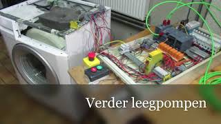 Plc controlled washing machine