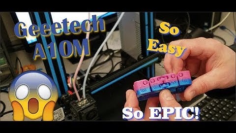 Mixing colors with the Geeetech A10M.... So Easy, SO EPIC!