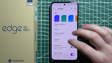 Motorola Edge 50 Neo How to Enable & Disable Volte Calls