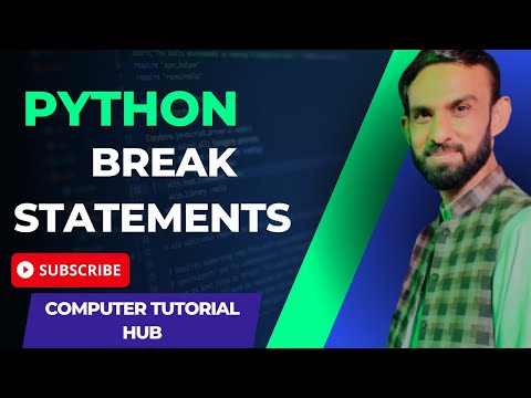 Break Statement in python language Urdu and hindi