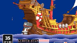 Game Boy Advance Longplay [243] Worms World Party