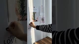밋밋한 벽 꾸미는 방법 #short #촬영노하우 #사진꿀팁 #인테리어소품 #공간연출 #촬영소품