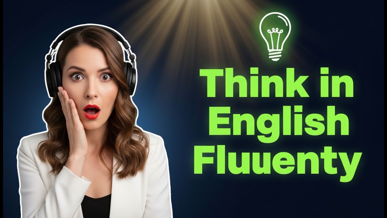 Stop Translating! How to Think in English and Speak Fluently