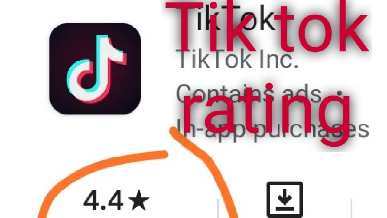 Tik tok rating YouTube