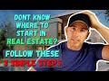 3 Easy Steps To Start Investing In REAL ESTATE (2025)