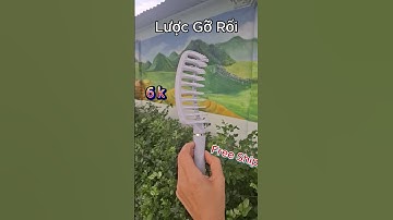 Chiếc lược gỡ rối gây sốt chỉ 6K – Mềm, dễ chải, lại FREESHIP tận tay!  #dealhot  #muasắmthôngminh