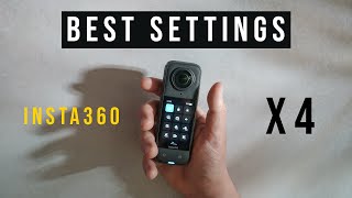 Insta360 X4 - Best Settings in 2 Minutes