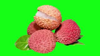Green Screen Lychee Fruit Animation Lychee Green Screen Green Screen Video Background Full Screen