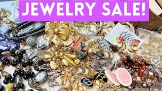 9/5 Jewelry Unboxing & SALE! French, Sarah Coventry, Avon, Sterling 💎