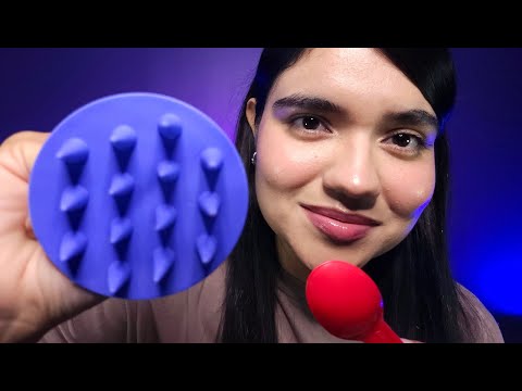 ASMR EN ESPAÑOL ✨ TE RELAJO Y TE REGRESO LAS COSQUILLAS 💆‍♀️😊